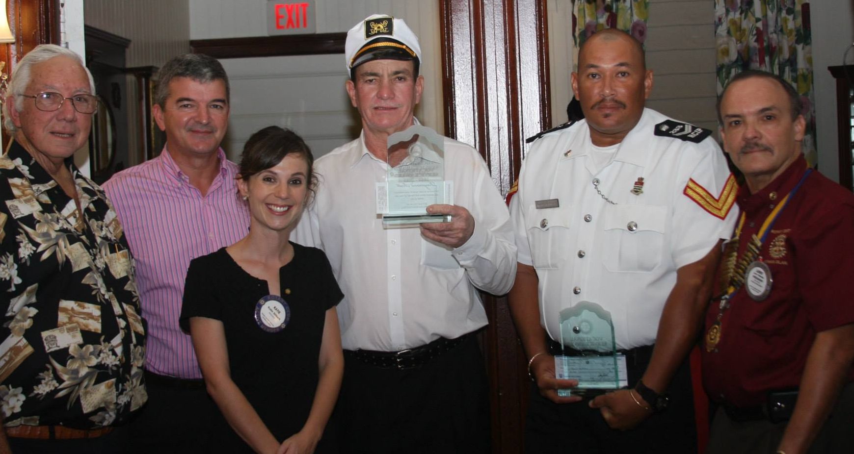 2014 15 Cpl. Miguel McFarlane and Mr. Raymond Scott