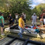 Rotary Central Builds and Donates Two Bus Shelters to Rotary in Cayman Brac